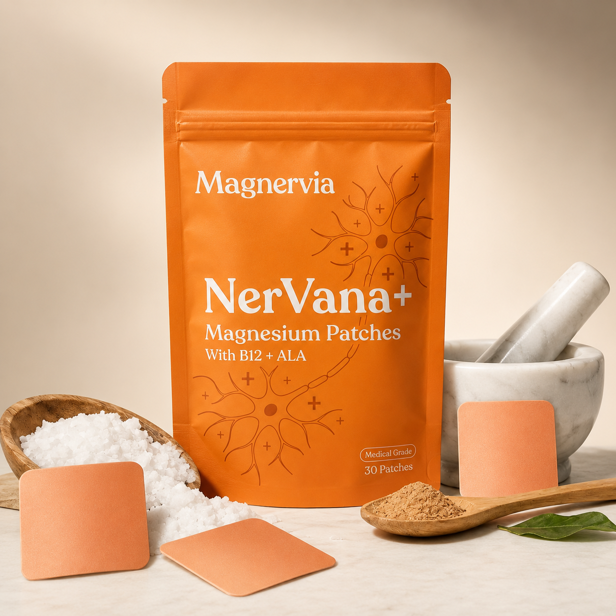 Magnervia — Parches de Magnesio